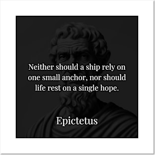 Epictetus's Metaphor: The Strength of Multiple Anchors in Life Posters and Art